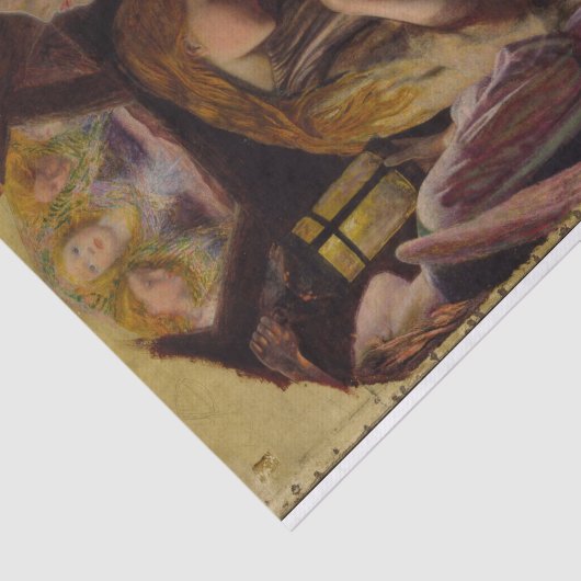 De nationaliteit van Arthur Hughes Tissuepapier (Detail)