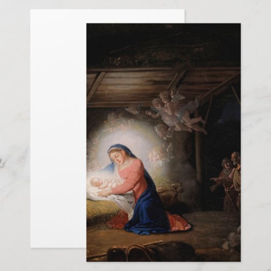 De nationaliteit van Christus (door Vladimir Borov Briefpapier (Voorkant / Achterkant)