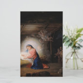 De nationaliteit van Christus (door Vladimir Borov Briefpapier (Staand voorkant)