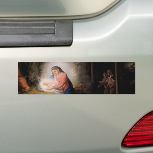 De nationaliteit van Christus (door Vladimir Borov Bumpersticker (Op auto)