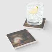 De nationaliteit van Christus (door Vladimir Borov Stenen Onderzetter (Zijkant)