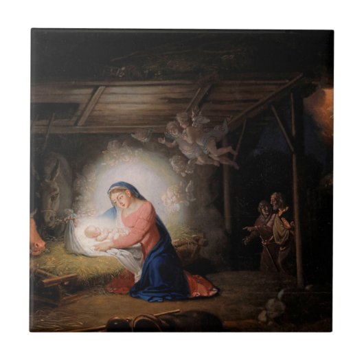 De nationaliteit van Christus (door Vladimir Borov Tegeltje (Voorkant)