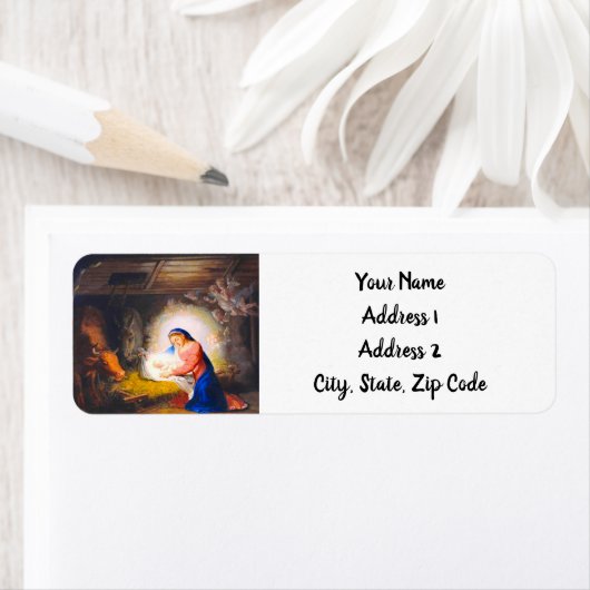 De nationaliteit van Christus Etiket (Insitu)