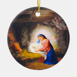 De nationaliteit van Christus Keramisch Ornament
