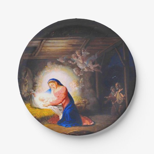 De nationaliteit van Christus Papieren Bordje (Voorkant)