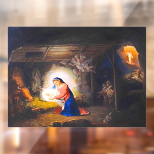 De nationaliteit van Christus Raamsticker (Vel 2)