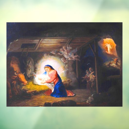 De nationaliteit van Christus Raamsticker (Vel 3)