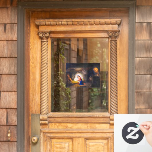 De nationaliteit van Christus Raamsticker (Huis Deur)