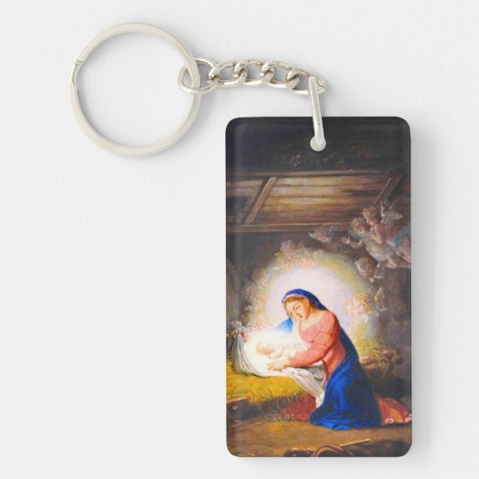 De nationaliteit van Christus Sleutelhanger (Voorkant)