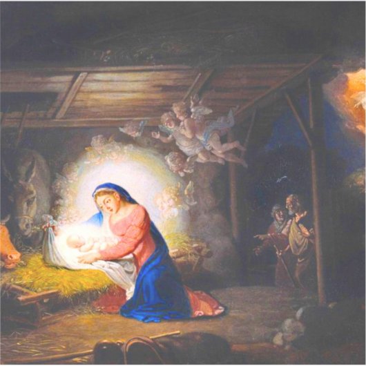 De nationaliteit van Christus Sticker (Voorkant)