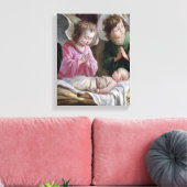 De nationaliteit, van de Buxtehude Altar, 1400-10 Canvas Afdruk (Insitu (Woonkamer))