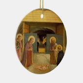 De nationaliteit van Fra Angelico Religious Fine A Keramisch Ornament (Rechts)