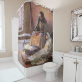 De nationaliteit van Gari Melchers Douchegordijn (In situ)