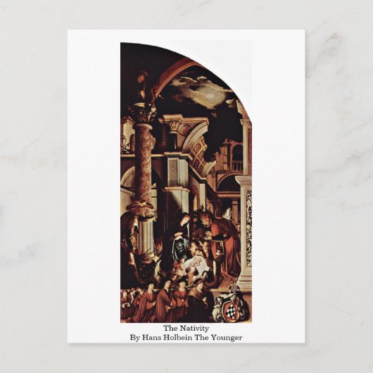 De nationaliteit van Hans Holbein, jongere Briefkaart (Voorkant)