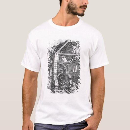 De nationaliteit van het 'leven van de maagd' t-shirt (Voorkant)