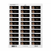 De nationaliteit van Jesus Return Address Label (Full Sheet)