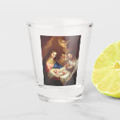 De nationaliteit van Jezus Christus Shot Glas (Voorkant)