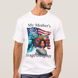 De Native American/Mexicaanse Erfenis_ Savage T-shirt