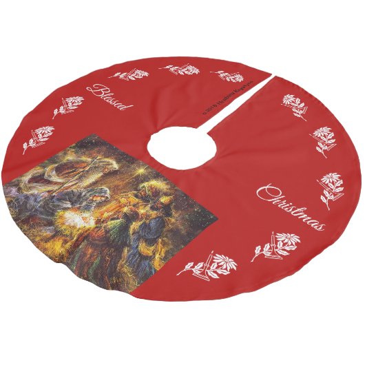 DE NATIVITEIT #10 KERSTBOOM ROK (Gekanteld)