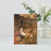 De nativiteit bij nacht, 1640 briefkaart (Staand voorkant)