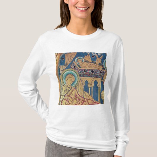 De nativiteit, het paneel van de Verduner T-shirt (Voorkant)