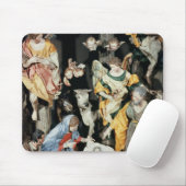 De nativiteit in Napels Muismat (Met muis)