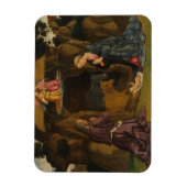 De nativiteit, jaren 1480 magneet (Verticaal)
