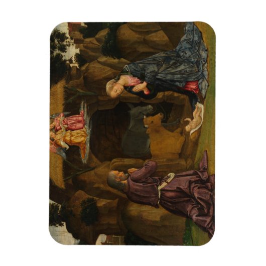 De nativiteit, jaren 1480 magneet (Verticaal)
