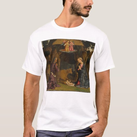 De nativiteit, jaren 1480 t-shirt (Voorkant)