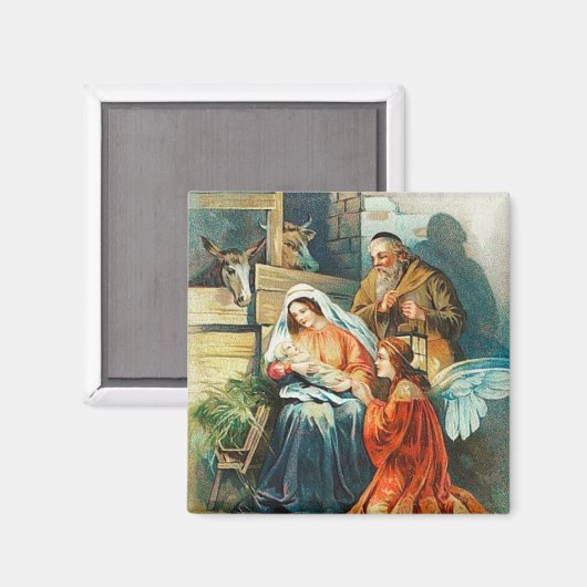 De Nativiteit  Magnet (Voorkant / Achterkant)