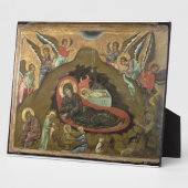 De nativiteit (olie op het paneel) fotoplaat (Zijkant)