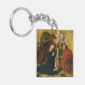 De nativiteit, ongeveer 1460 sleutelhanger (Voorkant Links)