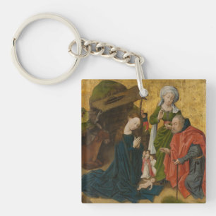 De nativiteit, ongeveer 1460 sleutelhanger