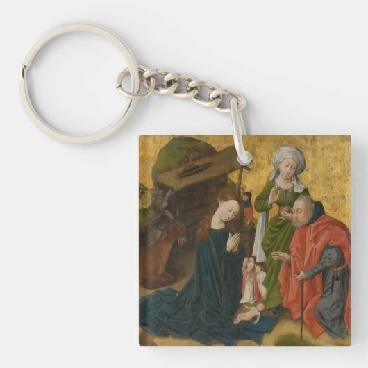 De nativiteit, ongeveer 1460 sleutelhanger (Voorkant)