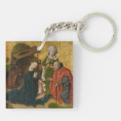 De nativiteit, ongeveer 1460 sleutelhanger (Achterkant)