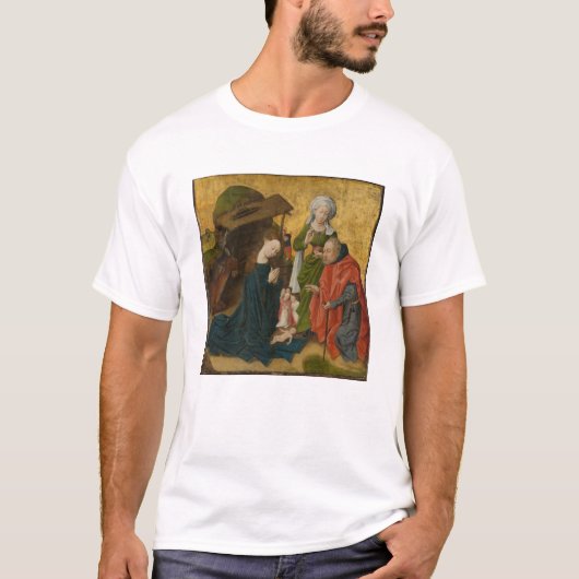 De nativiteit, ongeveer 1460 t-shirt (Voorkant)