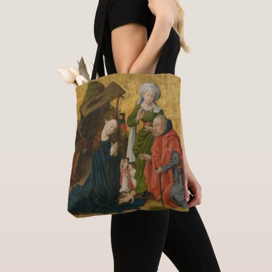 De nativiteit, ongeveer 1460 tote bag (Dichtbij)