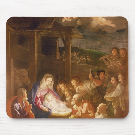 De nativiteit 's nachts, 1640 muismat (Voorkant)