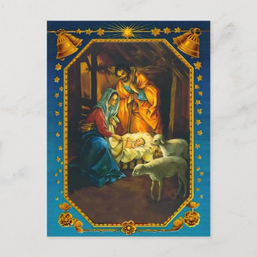 De Nativiteitskaart Briefkaart (Voorkant)