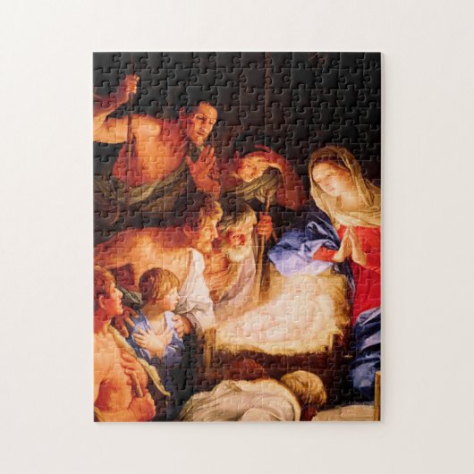 De nativiteitspuzzel legpuzzel (Verticaal)