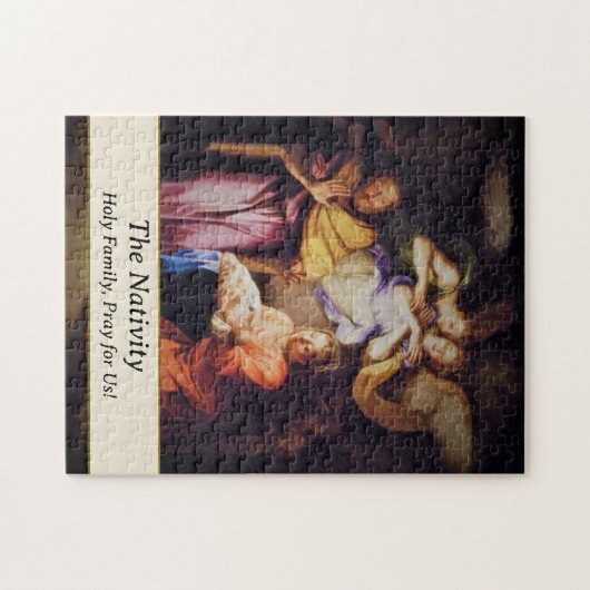 De nativiteitspuzzel legpuzzel (Horizontaal)