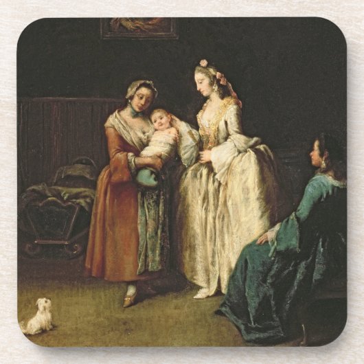 De natte zuster bier onderzetter (Voorkant)