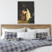 De natte zuster canvas afdruk (Insitu (Slaapkamer))