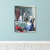 De naturalist canvas afdruk (Insitu (Houten vloer))