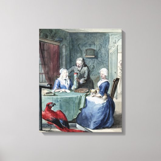 De naturalist canvas afdruk (Voorkant)