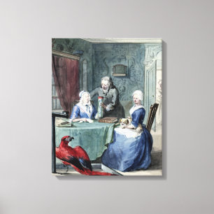 De naturalist canvas afdruk