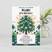 De Natuur Cool Cash Only Money Tree 13e verjaardag Kaart (Staand voorkant)