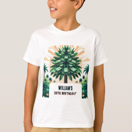 De Natuur Cool Cash Only Money Tree 13e verjaardag T-shirt