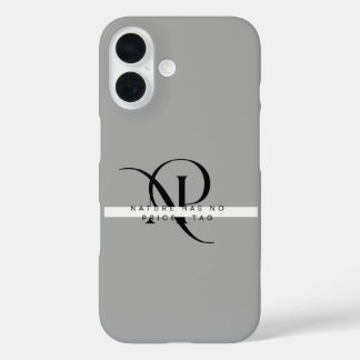 De natuur heeft geen prijskaartje iPhone 16 hoesje