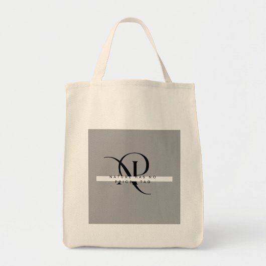 De natuur heeft geen prijskaartje tote bag (Voorkant)